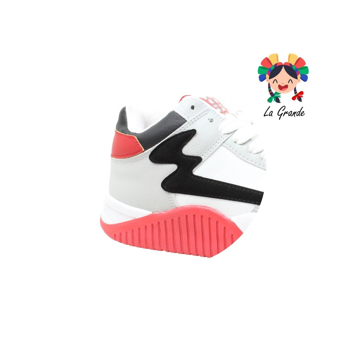 Jack WALKQUIR Blanco Rojo Tenis Casual para Caballero