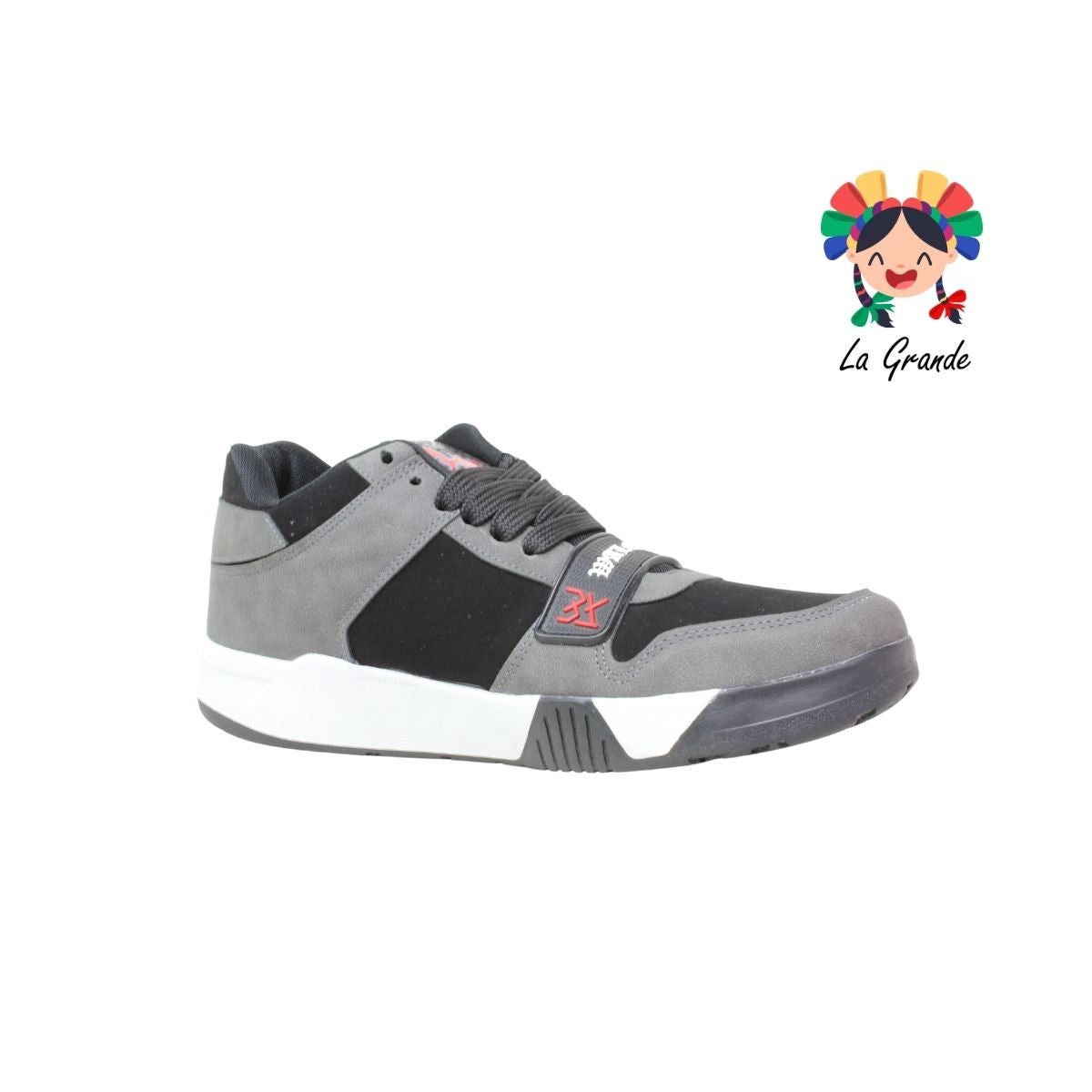 Jack WALKQUIR Negro Oxford Tenis Casual para Caballero