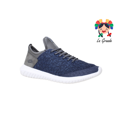KRAVEN LOTTO Azul Oxford Tenis Deportivo para Caballero