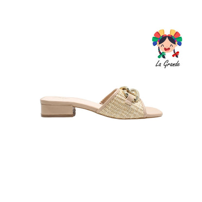 MAR6 YAELI Natural Beige Sint Sandalia para Dama