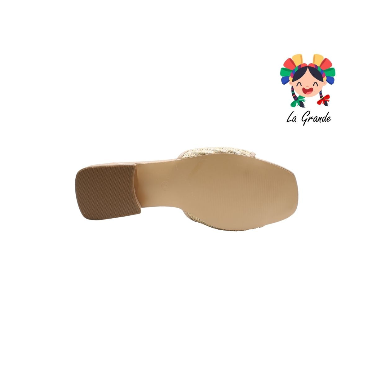 MAR6 YAELI Natural Beige Sint Sandalia para Dama