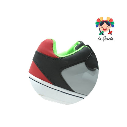 MOY ATROM Negro Gris Neón Tenis Nave Espacial para Niño y Niña
