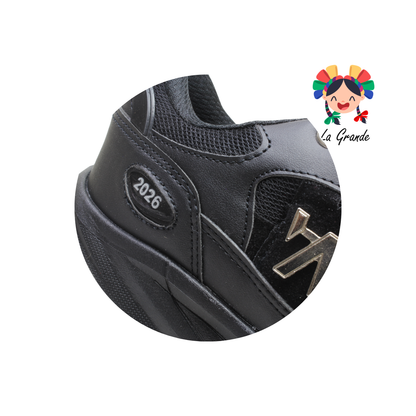 N-02 NEW LINE Negro Negro Tenis Deportivo para Dama y Joven