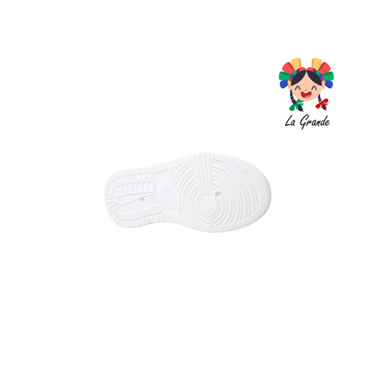 N2306C FOSUM Blanco Rosa Tenis Casual para Niña