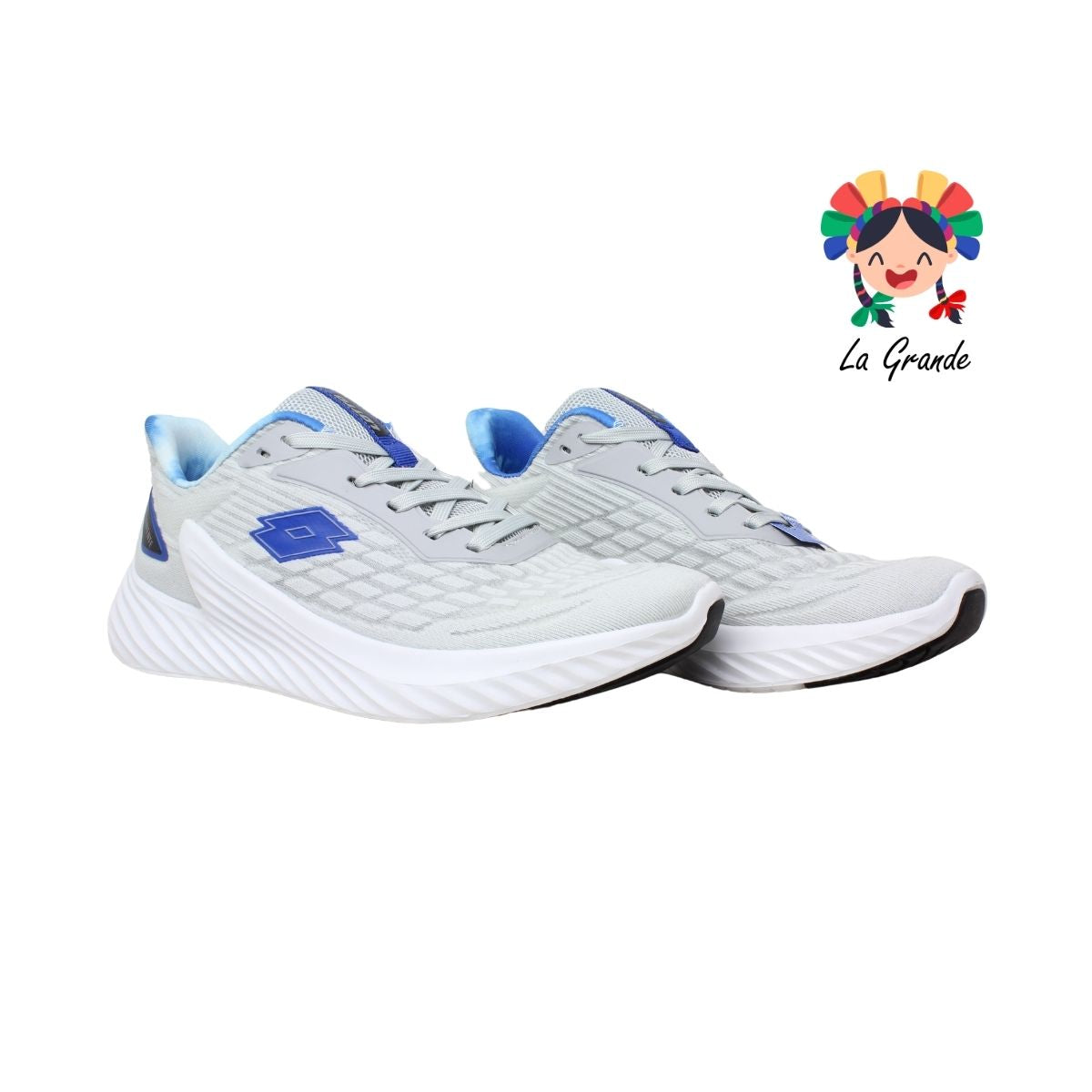 0H490034 LOTTO Grey Royal Tenis Deportivo para Caballero