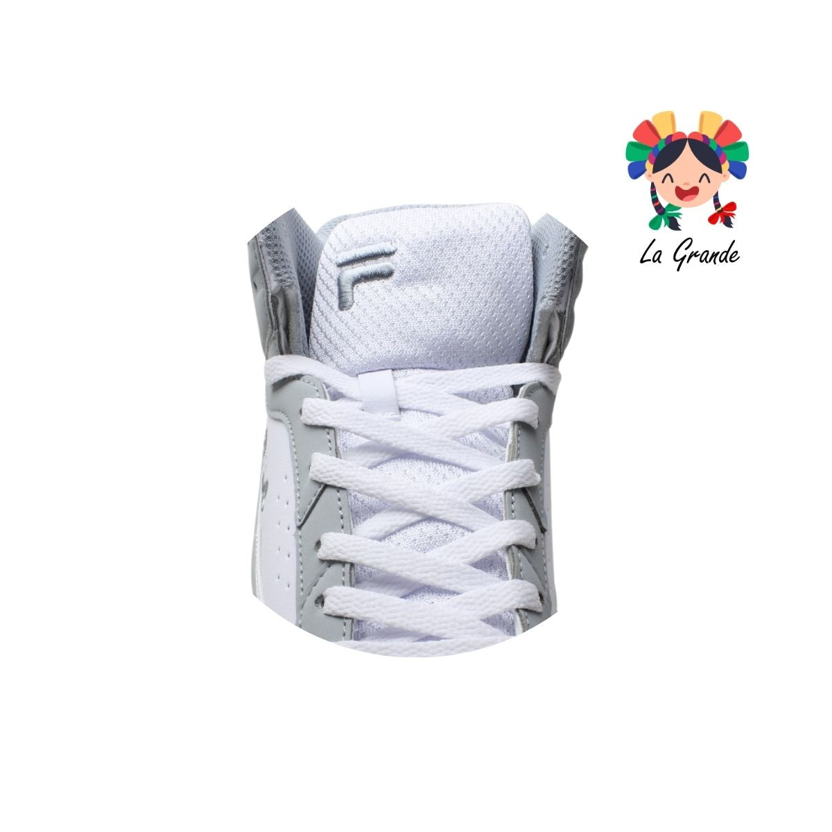PARELLI FILA Blanco Gris Tenis Casual Imp Orig para Caballero
