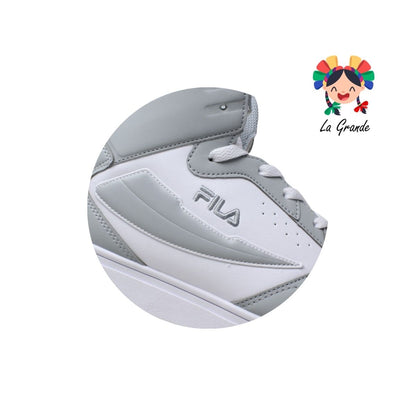 PARELLI FILA Blanco Gris Tenis Casual Imp Orig para Caballero