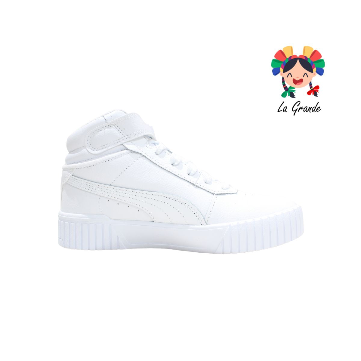 5102 PUMA Blanco Sint Tenis Casual Importado Original para Joven y Dama
