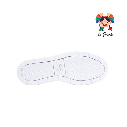KARMEN PUMA Blanco Rosa Tenis Plataforma Importado Original para Dama