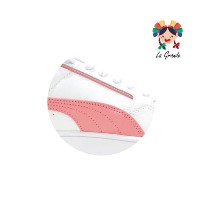 KARMEN PUMA Blanco Rosa Tenis Plataforma Importado Original para Dama
