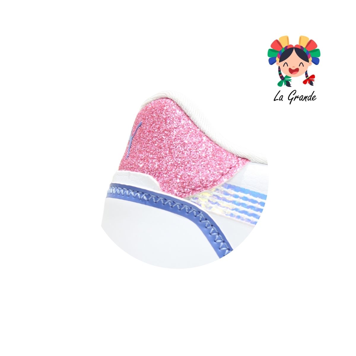 5301 KARMEN DEEP PUMA Blanco Tornasol Rs Tenis Importado Original para Dama