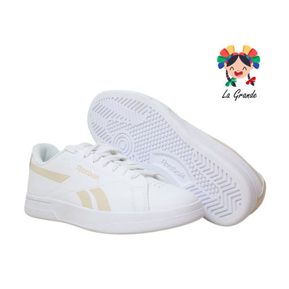 Prime Grounds REEBOK Blanco Beige Tenis Casual Importado Original para Dama