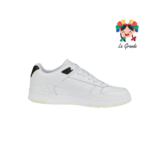 RBD PUMA Blanco Negro Sint Tenis Casual para Caballero Importado Original