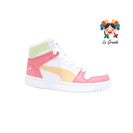 LAYUP PUMA Rosa Verde Sint Tenis Bota Importado Original para Dama