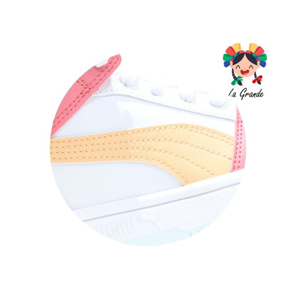 LAYUP PUMA Rosa Verde Sint Tenis Bota Importado Original para Dama