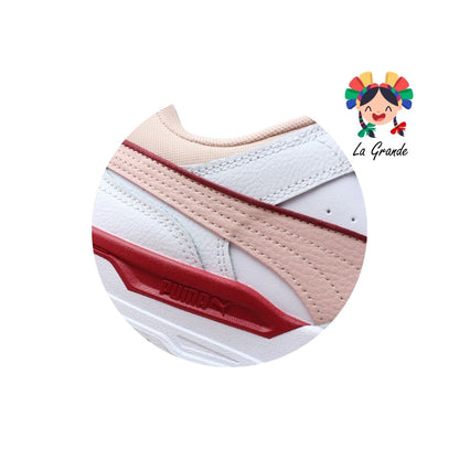 REBOUND RETRO PUMA Bco Rosa Gris Tenis Casual Importados Originales para Dama