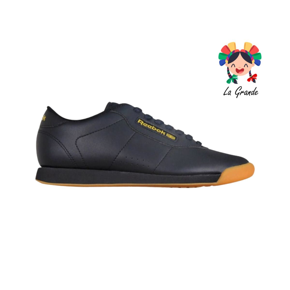 PRINCESS REEBOK Negro Ámbar Sint Tenis Casual Original Importado para Caballero