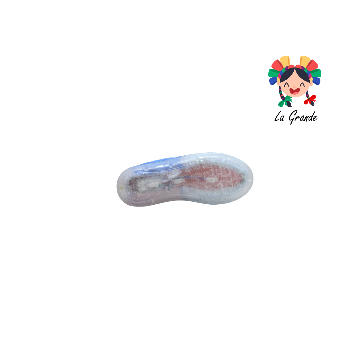 22025 PRINSS ROJO ARANDANO Cielo Rosa Sintético Tenis Casual Con Luz Led Recargable Para Niña