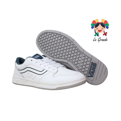Ryland LS VANS Blanco Verde Tenis Casual Imp Orig para Caballero