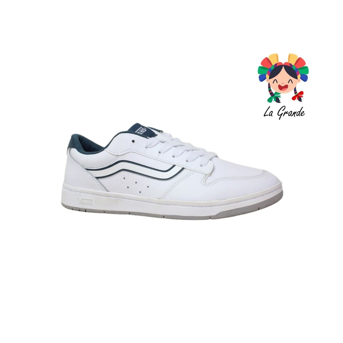 Ryland LS VANS Blanco Verde Tenis Casual Imp Orig para Caballero