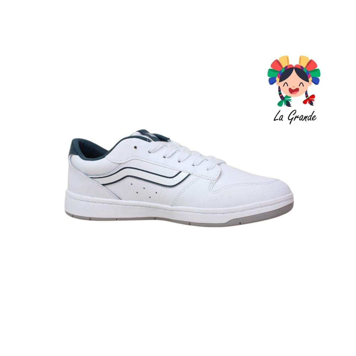 Ryland LS VANS Blanco Verde Tenis Casual Imp Orig para Caballero
