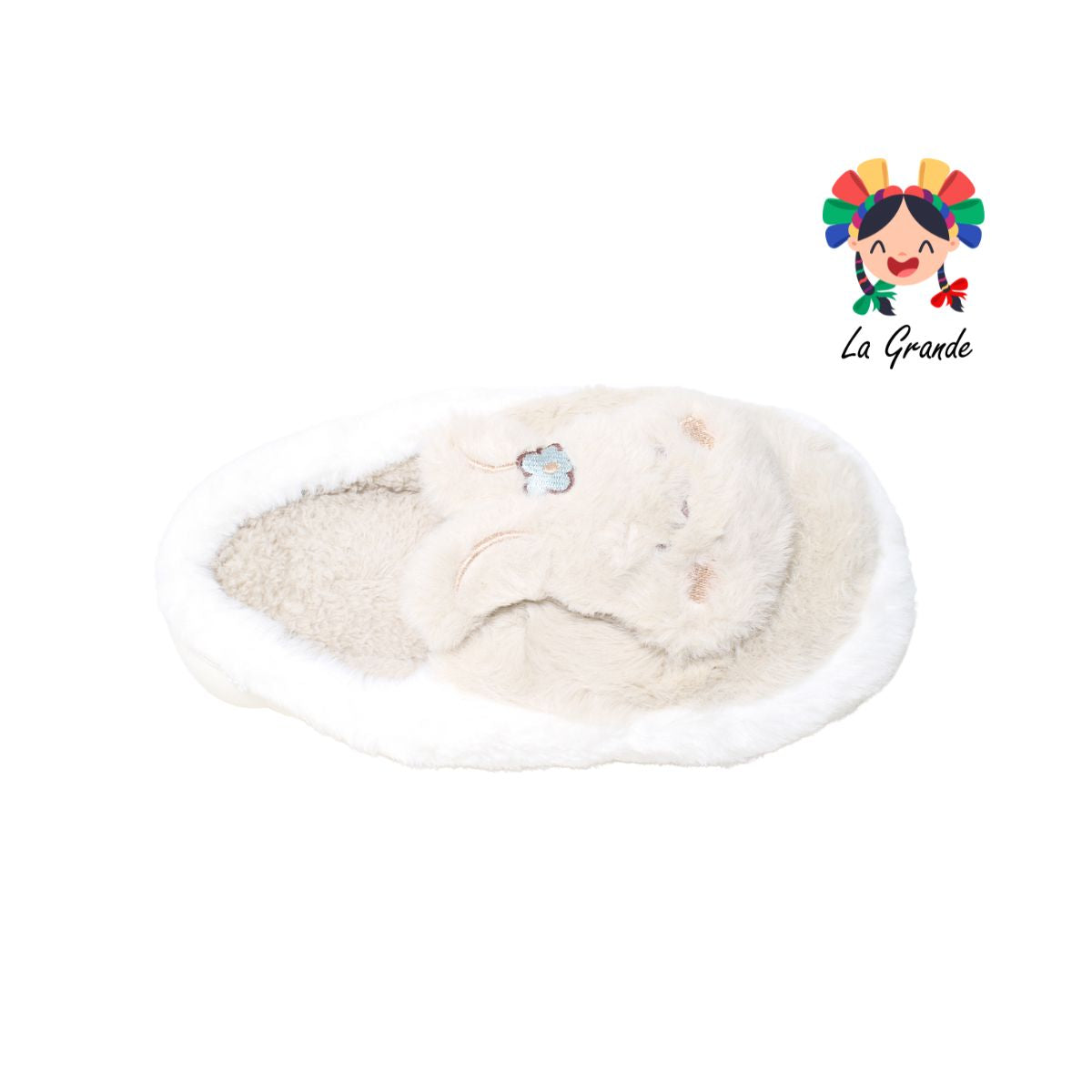 SDQ-16 TIGRE Multicolor Liebre Pantufla para Dama