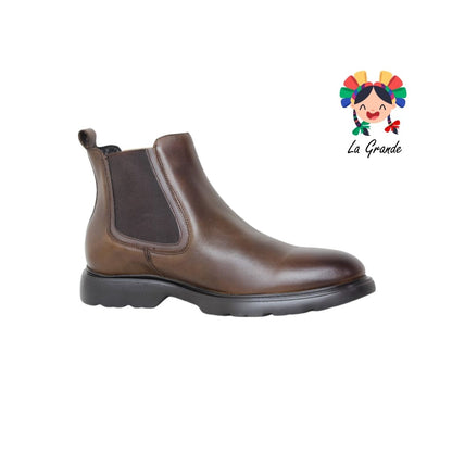 TAY005 SABATTER Camel Piel Botín Casual para Caballero