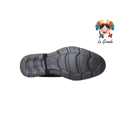 TAY005 SABATTER Negro Piel Botín Casual para Caballero