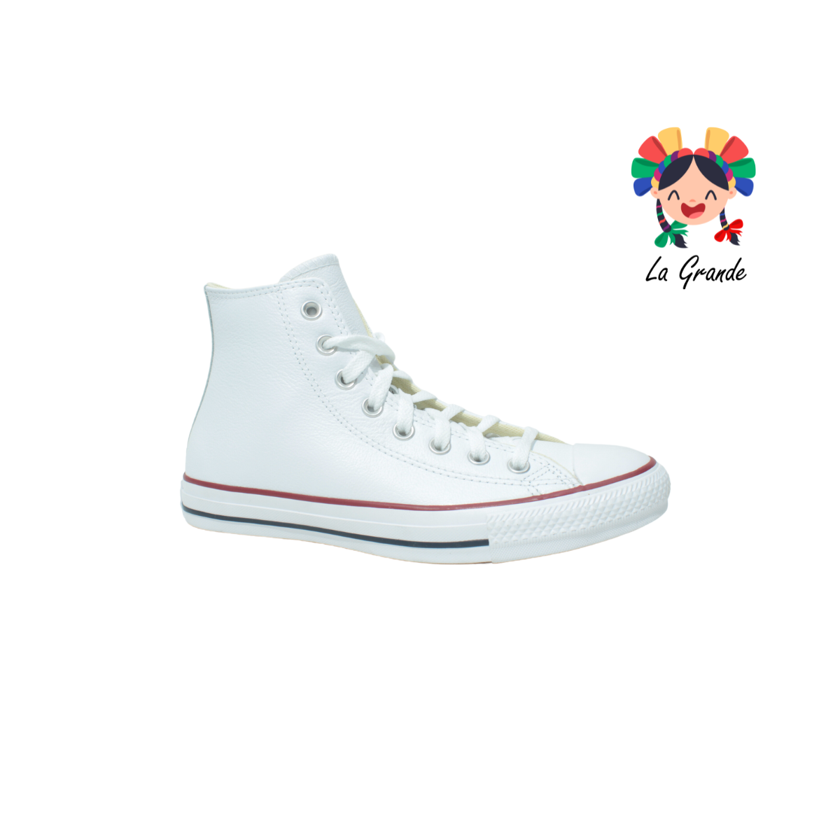 TAYLOR CONVERSE Blanco Azul Piel Tenis Casual Importado Original para Dama, Joven y Caballero