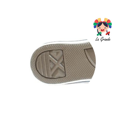 TAYLOR CONVERSE Blanco Azul Piel Tenis Casual Importado Original para Dama, Joven y Caballero