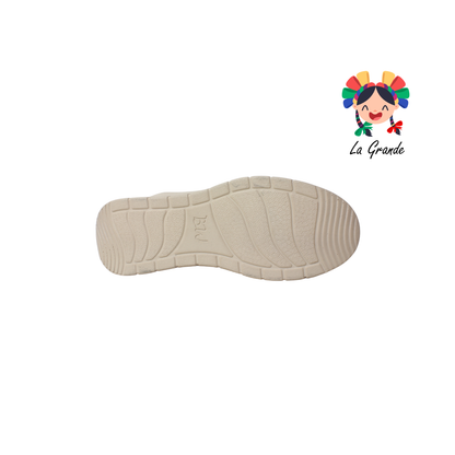 UD95 BON WILD Camel Flother Zapato Casual para Dama