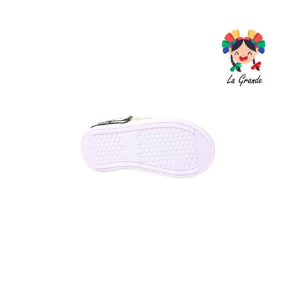 V-040 VANNI CLUB Lila Blanco Sintético Tenis Casual para Niña