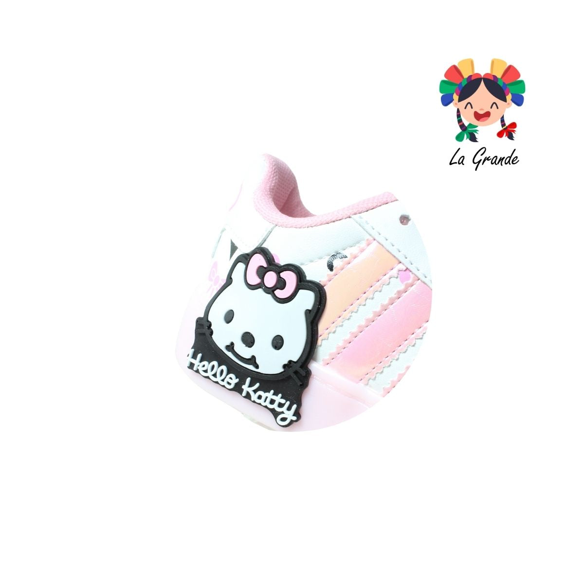 V-040 VANNI CLUB Rosa Blanco Sintético Tenis Casual para Niña