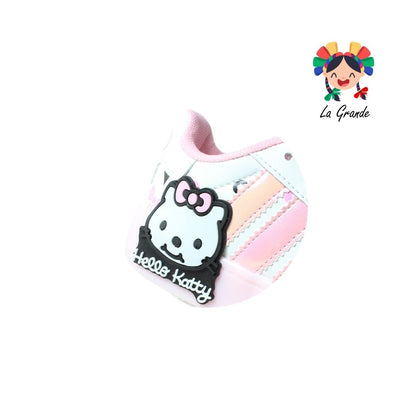 V-040 VANNI CLUB Rosa Blanco Sintético Tenis Casual para Niña
