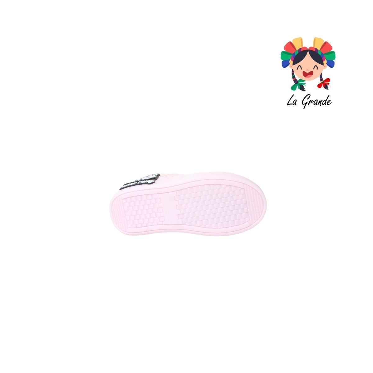 V-040 VANNI CLUB Rosa Blanco Sintético Tenis Casual para Niña