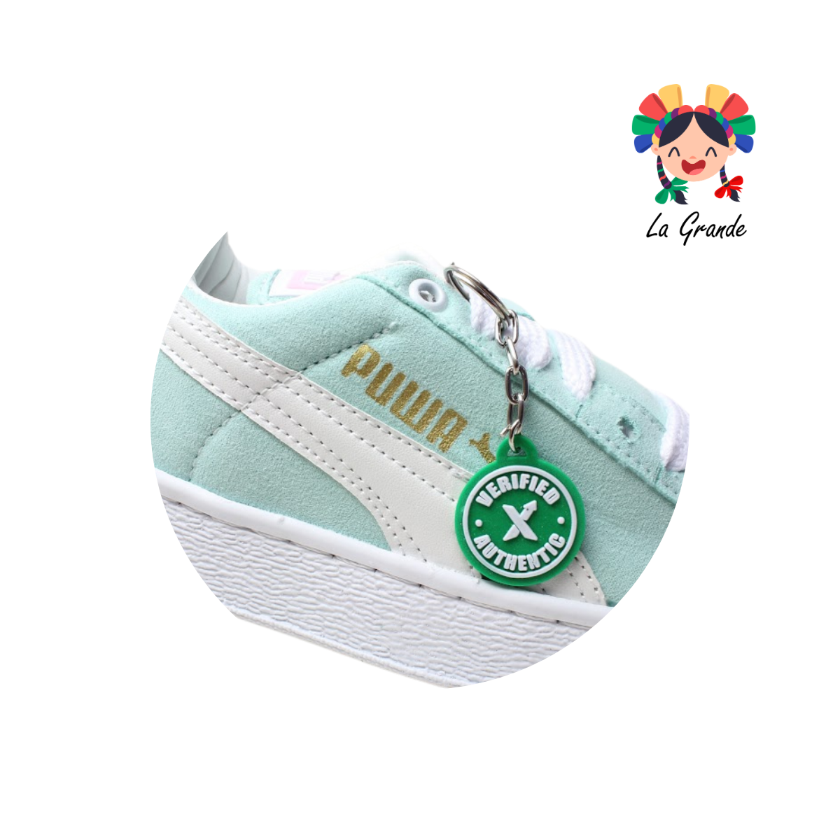 V-043 VANNI CLUB Aqua Blanco Tenis Casual para Niña, Niño, Dama y Joven