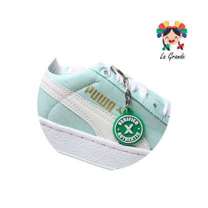 V-043 VANNI CLUB Aqua Blanco Tenis Casual para Niña, Niño, Dama y Joven