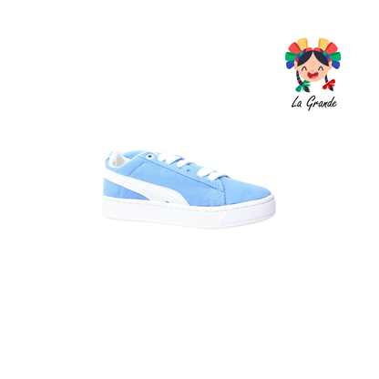 V-043 VANNI CLUB Cielo Blanco Tenis Casual para Niña, Niño, Dama y Joven