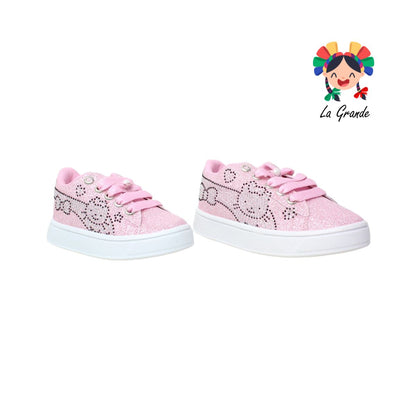 V-051 VANNI CLUB Rosa Picket Tenis Casual para Niña