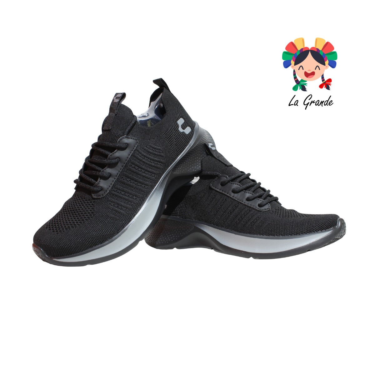 1086482 CHARLY Negro Negro Tenis Deportivo para Caballero