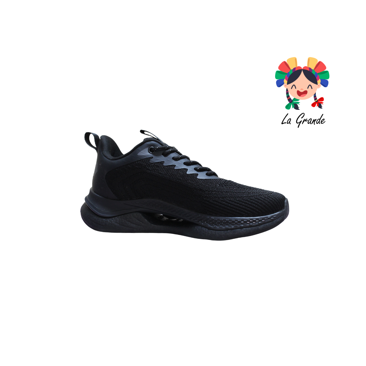X016 JERKO Negro Negro Tenis Deportivo Caballero