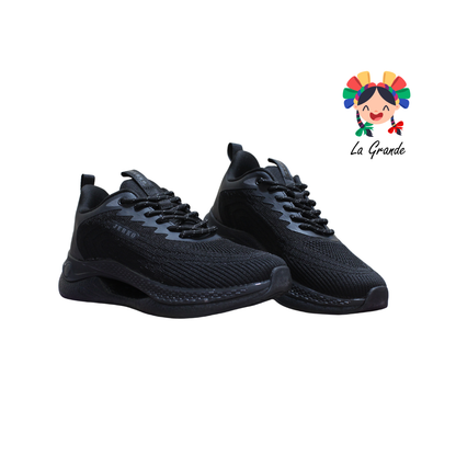 X016 JERKO Negro Negro Tenis Deportivo Caballero