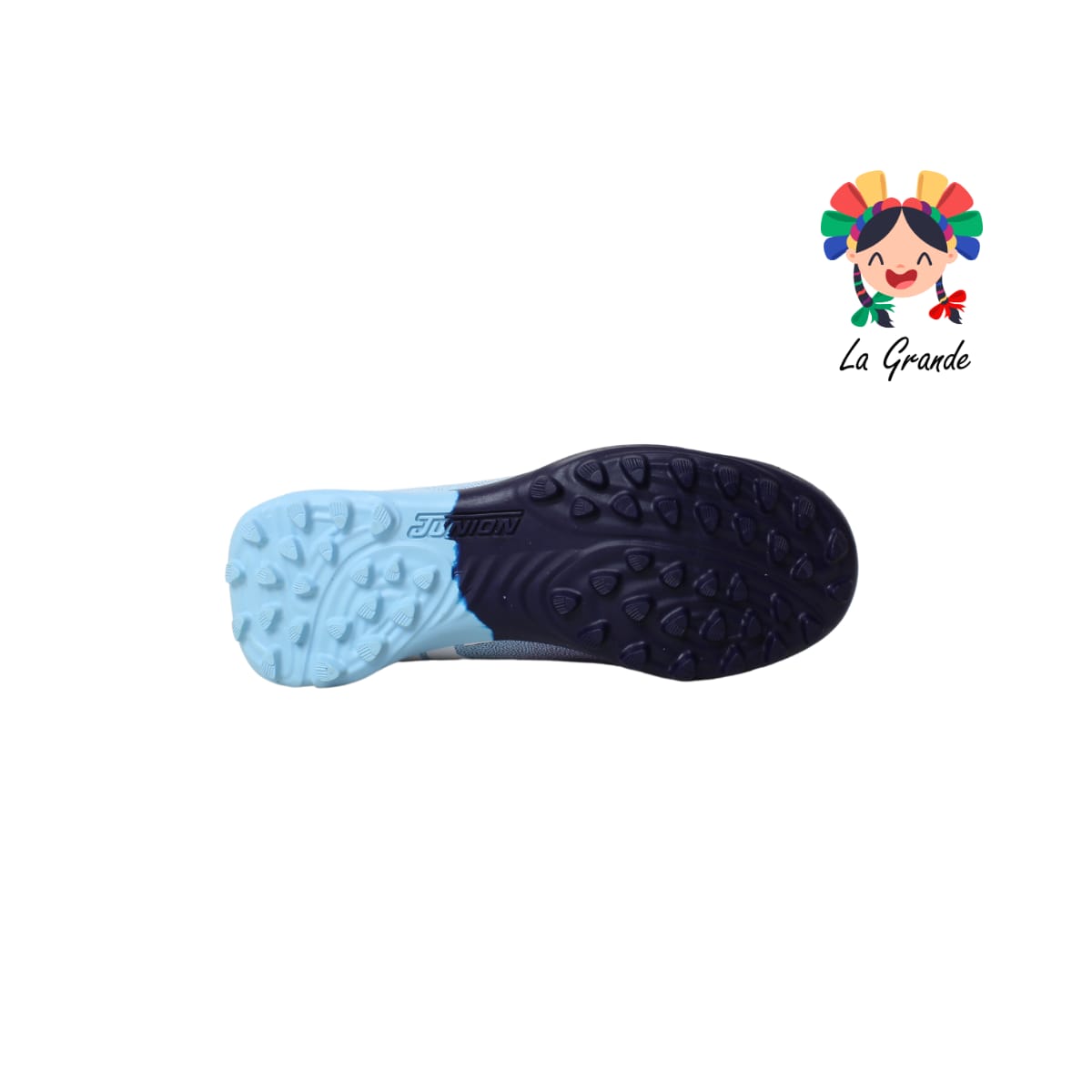 2058M JUNION Mno Menta Bco Sintético Tenis de Fútbol Rápido para Dama, Joven y Caballero