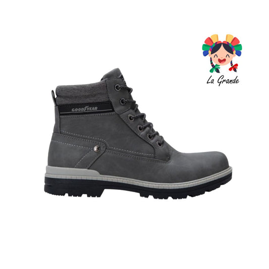 9230 GOODYEAR Gris Textil Bota para Caballero
